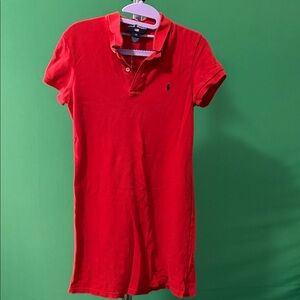 Ralph Lauren Vibrant Red Mini Dress
